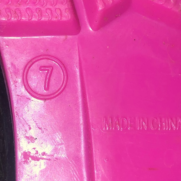 Kids rain boots size 7 - Picture 6 of 6